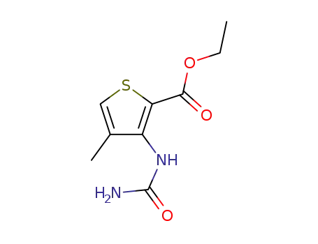 4-Methyl-3-ureido-thiophene-2-carboxylic acid ethyl ester