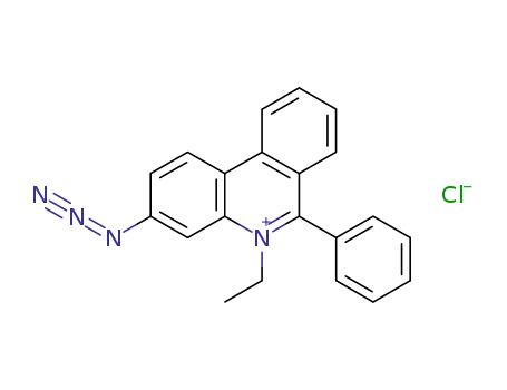 3-Azido-5-ethyl-6-phenylphenanthridinium chloride
