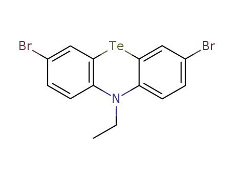 Molecular Structure of 98326-29-5 (3,7-dibromo-10-ethyl-phenotellurazine)