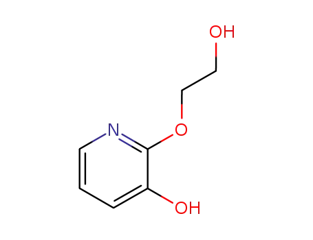 Molecular Structure of 156840-58-3 (2-(2-Hydroxyethoxy)pyridin-3-ol)