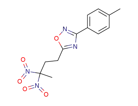 5-(3,3-Dinitrobutyl)-3-(4-methylphenyl)-1,2,4-oxadiazole
