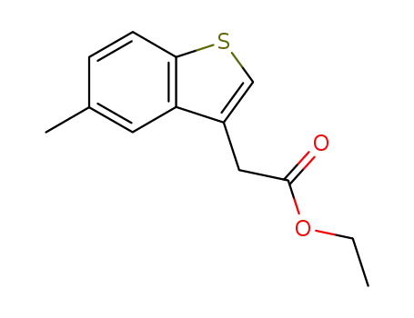 (5-Methyl-benzo[b]thiophen-3-yl)-acetic acid ethyl ester