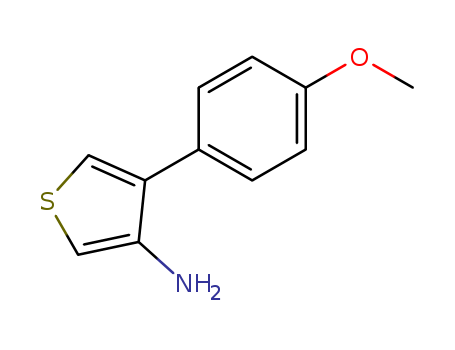 3-Thiophenamine,4-(4-methoxyphenyl)-