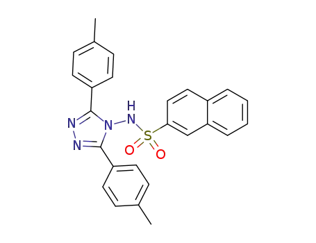 2-Naphthalenesulfonamide,
N-[3,5-bis(4-methylphenyl)-4H-1,2,4-triazol-4-yl]-