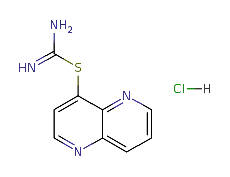 2-[1,5]Naphthyridin-4-yl-isothiourea; hydrochloride
