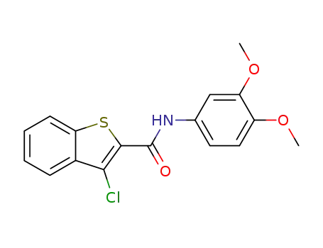 3-chloro-N-(3,4-dimethoxyphenyl)-1-benzothiophene-2-carboxamide