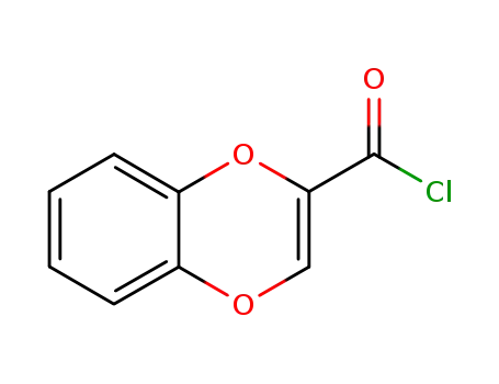 Molecular Structure of 77948-59-5 (1,4-Benzodioxin-2-carbonylchloride(9CI))