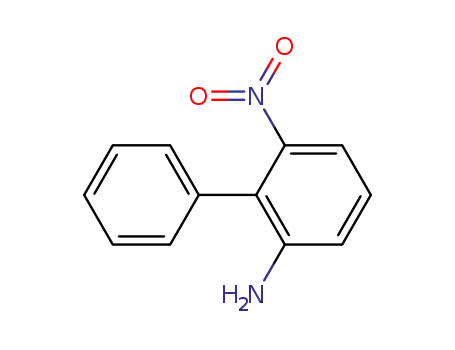 Molecular Structure of 84251-02-5 (2-Amino-6-nitrobiphenyl)