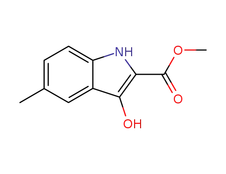 1H-Indole-2-carboxylic acid, 3-hydroxy-5-methyl-, methyl ester