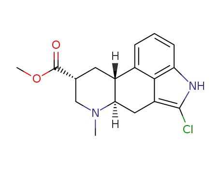 methyl (5R,8R,10R)-2-chloro-6-methyl-8-ergolinecarboxylate