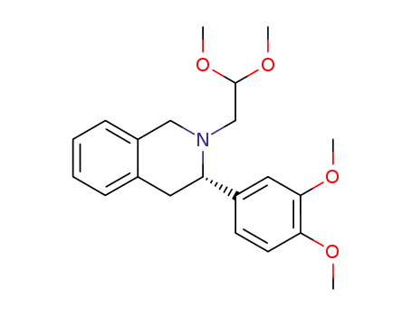 (S)-(-)-N-(2,2-dimethoxyethyl)-3-(3,4-dimethoxyphenyl)-1,2,3,4-tetrahydroisoquinoline