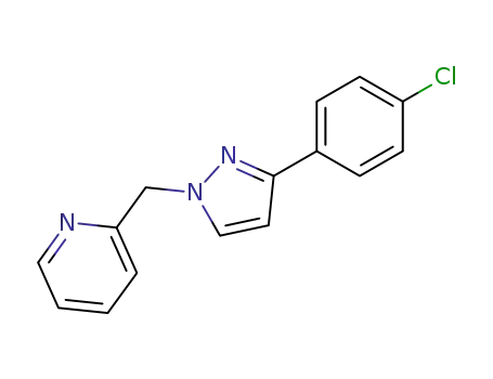 2-[3-(4-chlorophenyl)pyrazol-1-ylmethyl]pyridine