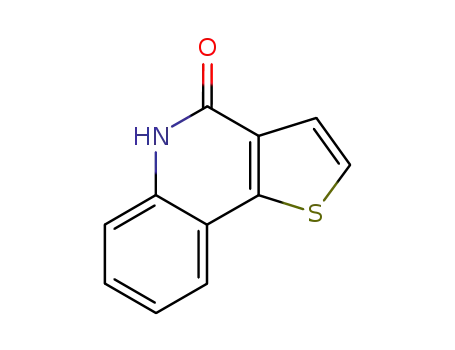 Molecular Structure of 130747-13-6 (Thieno[3,2-c]quinolin-4(5H)-one)