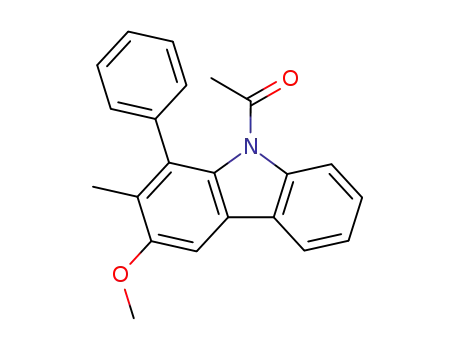1-(3-Methoxy-2-methyl-1-phenyl-carbazol-9-yl)-ethanone