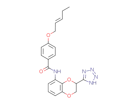 4-[((E)-Pent-2-enyl)oxy]-N-[3-(1H-tetrazol-5-yl)-2,3-dihydro-benzo[1,4]dioxin-5-yl]-benzamide