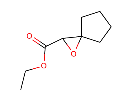 Molecular Structure of 6975-15-1 (1-Oxaspiro[2.4]heptane-2-carboxylic acid, ethyl ester)
