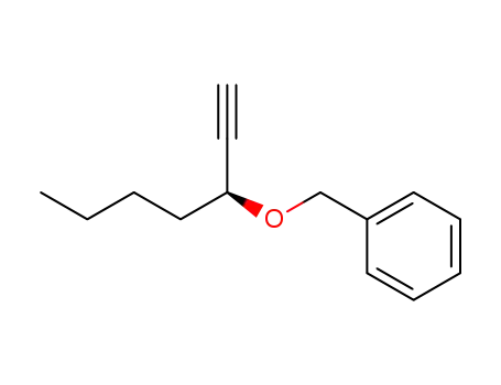 (3S)-3-benzyloxy-1-heptyne