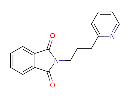 Molecular Structure of 838892-94-7 (1H-Isoindole-1,3(2H)-dione, 2-[3-(2-pyridinyl)propyl]-)