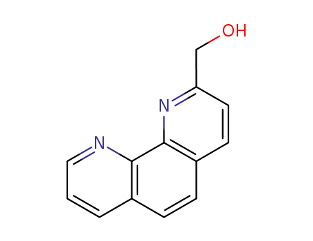Molecular Structure of 37067-10-0 ((1,10-phenanthrolin-2-yl)Methanol)