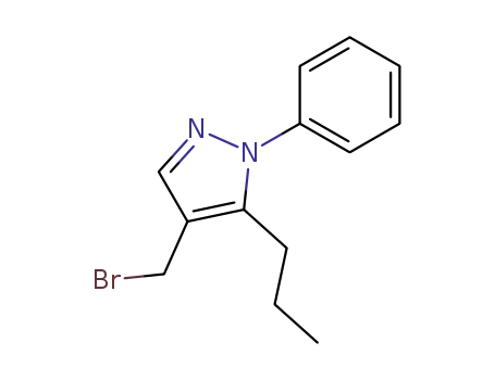 1H-Pyrazole, 4-(bromomethyl)-1-phenyl-5-propyl-