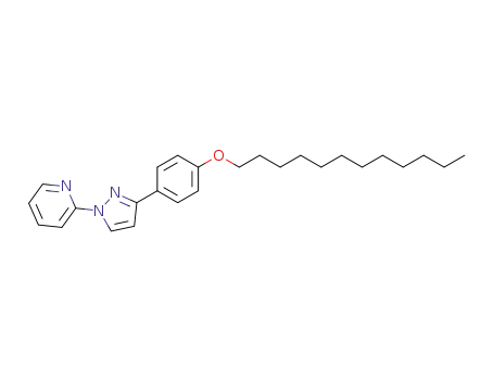 Pyridine, 2-[3-[4-(dodecyloxy)phenyl]-1H-pyrazol-1-yl]-