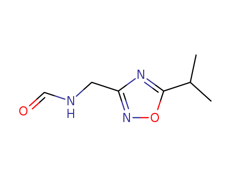 Formamide,N-[[5-(1-methylethyl)-1,2,4-oxadiazol-3-yl]methyl]-