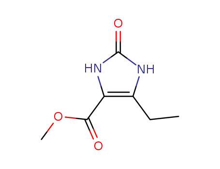 5-ethyl-2,3-dihydro-2-oxo-1H-imidazole-4-carboxylic acid methyl ester