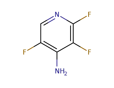 Molecular Structure of 105252-95-7 (2,3,5-TRIFLUORO-PYRIDIN-4-YLAMINE)