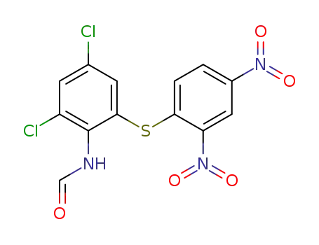 N-[2,4-Dichloro-6-(2,4-dinitro-phenylsulfanyl)-phenyl]-formamide
