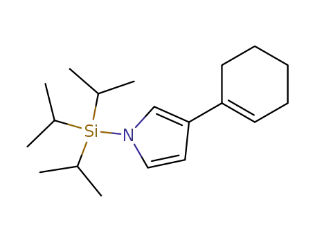 1H-Pyrrole, 3-(1-cyclohexen-1-yl)-1-[tris(1-methylethyl)silyl]-