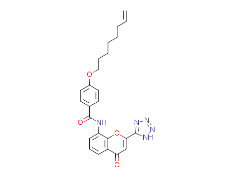 4-(7-Octen-1-yloxy)-N-[4-oxo-2-(2H-tetrazol-5-yl)-4H-1-benzopyran-8-yl]benzamide