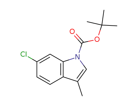 tert-butyl 6-chloro-3-methyl-1H-indole-1-carboxylate