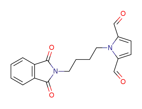 1-[4-(1,3-dioxoisoindolin-2-yl)butyl]-1H-pyrrole-2,5-dicarbaldehyde