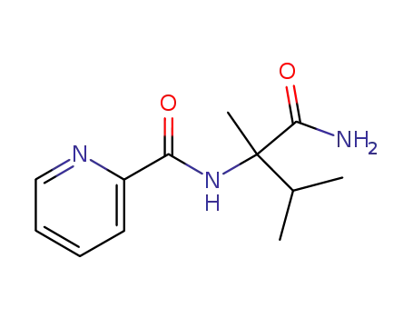 Molecular Structure of 898529-74-3 ((+/-)-2-{[2-(aminocarbonyl)-3-methylbut-2-yl]aminocarbonyl}pyridine)