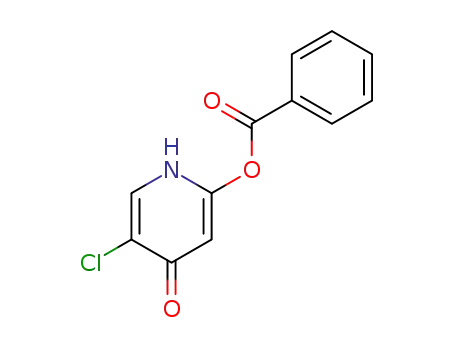 Molecular Structure of 155131-51-4 (2-benzoyloxy-5-chloro-2-pyridone)