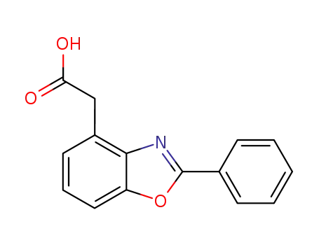 Molecular Structure of 60723-67-3 (2-(2-phenylbenzooxazol-4-yl)acetic acid)