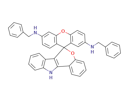 N<sup>2'</sup>,N<sup>6'</sup>-dibenzyl-6,11-dihydrospiro<<1>benzopyrano<3,4-b>indol-6,9'-9'H-xanthen>-2',6'-diamine