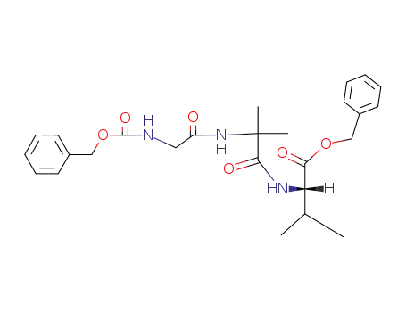 Carbobenzoxyglycyl-α-amino-isobutyryl-L-valin-benzylester