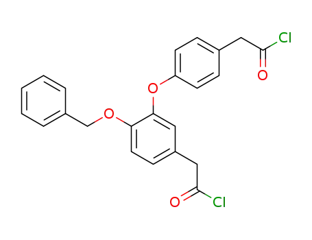 (4-benzyloxy-3,4'-oxy-diphenyl)-bis-acetyl chloride