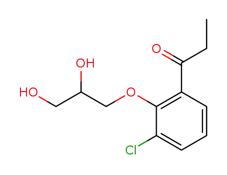 3'-클로로-2'-(2,3-디하이드록시프로폭시)프로피오페논