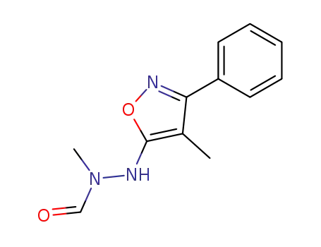 Hydrazinecarboxaldehyde, 1-methyl-2-(4-methyl-3-phenyl-5-isoxazolyl)-