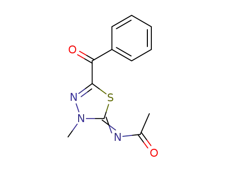 (5-acetylimino-4-methyl-4,5-dihydro-[1,3,4]thiadiazol-2-yl)-phenyl-methanone