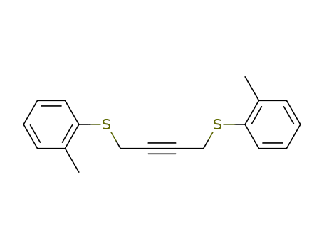 Benzene,1,1'-[2-butyne-1,4-diylbis(thio)]bis[2-methyl-(9CI)