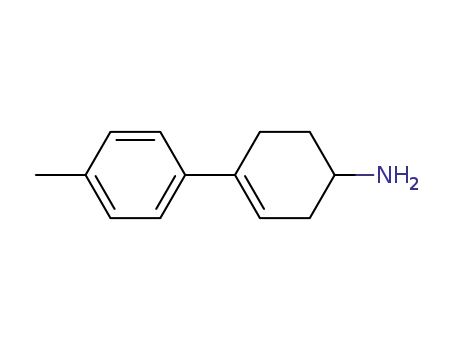 Molecular Structure of 64011-56-9 (4-(p-Tolyl)-3-cyclohexen-1-amine)