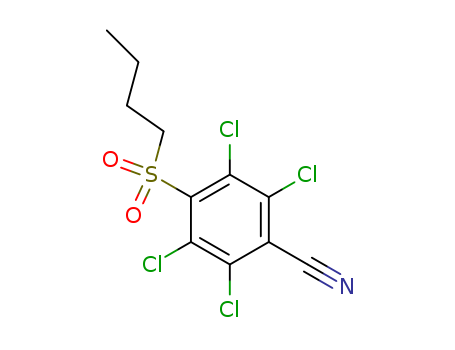 4-BUTYLSULFONYL-2,3,5,6-TETRACHLOROBENZONITRILE
