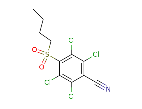 4-Butylsulfonyl-2,3,5,6-tetrachlorobenzonitrile