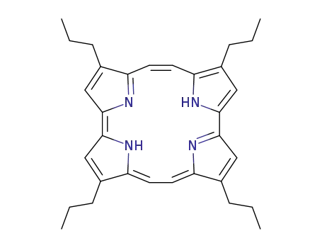 Molecular Structure of 106562-37-2 (tetra-n-propylporphycene)