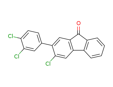 3-Chloro-2-(3,4-dichlorophenyl)-9h-fluoren-9-one