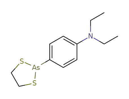 Molecular Structure of 5185-78-4 (p-(1,3,2-Dithiarsolan-2-yl)-N,N-diethylaniline)