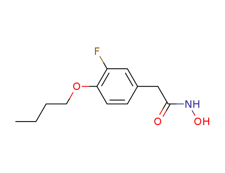 2-(4-부톡시-3-플루오로페닐)아세토히드록삼산
